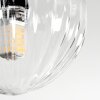Chehalis Deckenleuchte Glas 10 cm Klar, 3-flammig