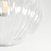 Chehalis Deckenleuchte Glas 12 cm Klar, 3-flammig