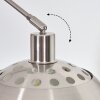 Baloca Stehleuchte 27 cm Nickel-Matt, Schwarz, 1-flammig