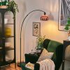 Baloca Bogenlampe 21,5 cm Schwarz, 1-flammig