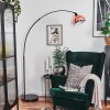Baloca Bogenlampe 21,5 cm Schwarz, 1-flammig