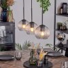 Koyoto Hängeleuchte Glas 15 cm Klar, 3-flammig