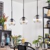 Koyoto Hängeleuchte Glas 15 cm Klar, 3-flammig