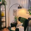 Baloca Bogenlampe 21,5 cm Schwarz, 1-flammig