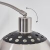 Baloca Stehleuchte 21,5 cm Nickel-Matt, Schwarz, 1-flammig