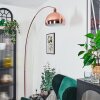 Baloca Stehleuchte 27 cm Kupferfarben, Schwarz, 1-flammig