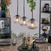 Ripoll Hängeleuchte Glas 15 cm Klar, 3-flammig