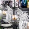 Ripoll Hängeleuchte Glas 15 cm Klar, 3-flammig