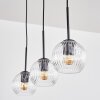 Ripoll Hängeleuchte Glas 15 cm Klar, 3-flammig