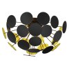 Trio Leuchten DISCALGO Deckenleuchte Schwarz, 3-flammig Trio Leuchten DISCALGO Deckenleuchte Schwarz, 3-flammig