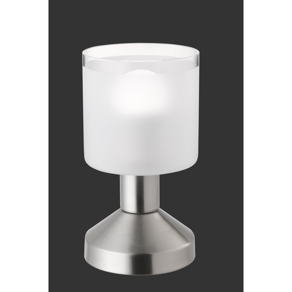 Reality GRAL Tischleuchte Nickel-Matt, 1-flammig main product photo