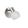 Reality ANTIBES Wandleuchte Nickel-Matt, 1-flammig