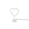 Reality HEART Tischleuchte LED Weiß, 1-flammig