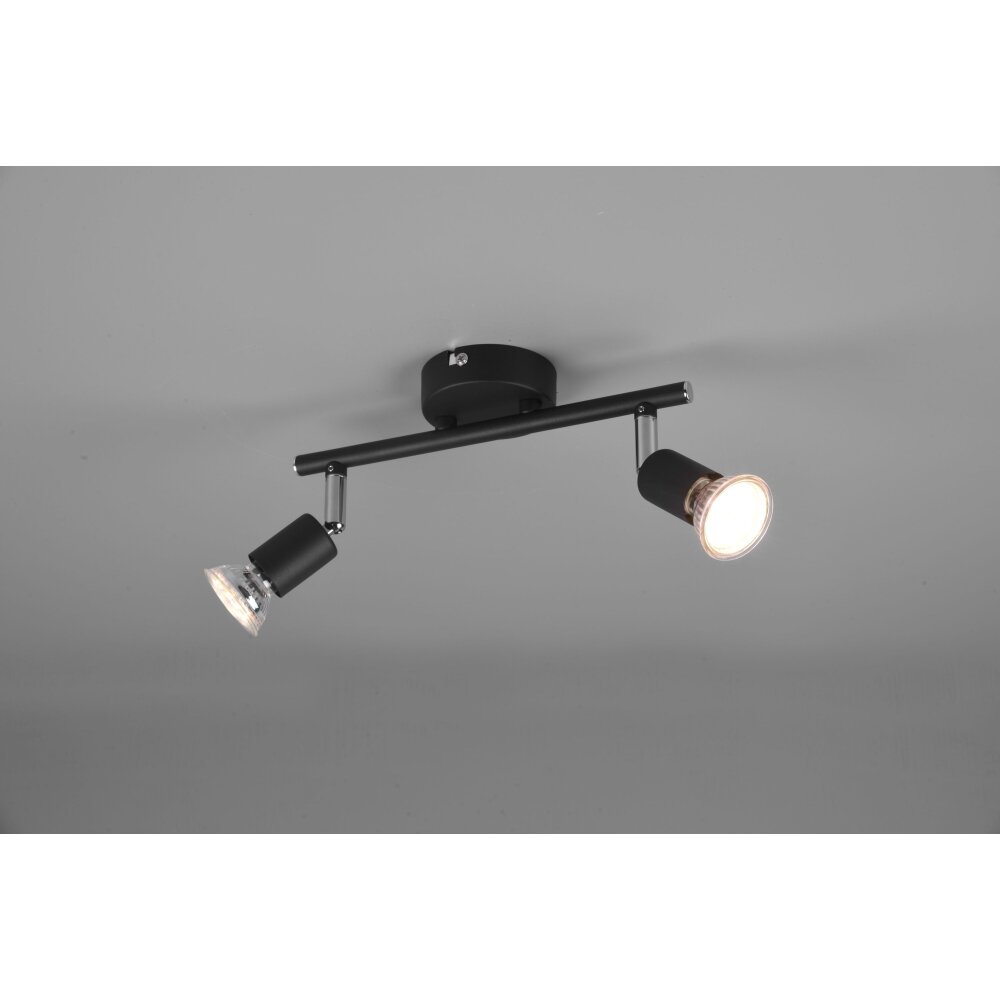 Reality Paris Deckenleuchte Schwarz, 2-flammig main product photo