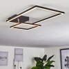Doyon Deckenleuchte LED Schwarz, 1-flammig