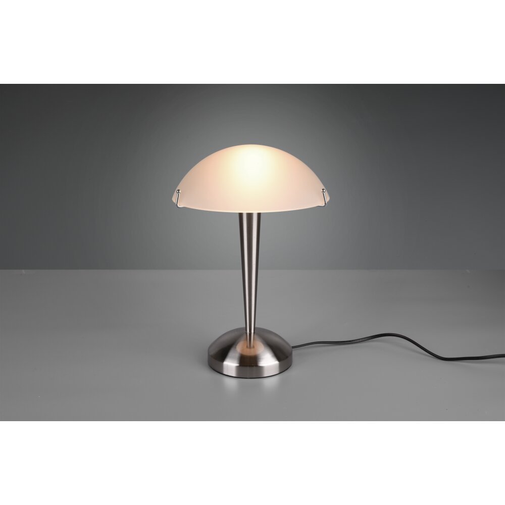 Reality Pilz 2 Tischleuchte Nickel-Matt, 1-flammig main product photo