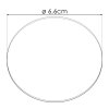 Farbfilter Sapri Ersatzglas 6,6 cm Gelb