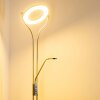 Donna Deckenfluter LED Nickel-Matt, 1-flammig