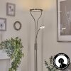 Donna Stehleuchte LED Nickel-Matt, 2-flammig