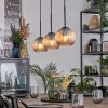 Koyoto Hängeleuchte Glas 15 cm Bernsteinfarben, 3-flammig Koyoto Hängeleuchte Glas 15 cm Bernsteinfarben, 3-flammig