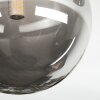 Chehalis Deckenleuchte Glas 12 cm, 15 cm Bernsteinfarben, Rauchfarben, 3-flammig