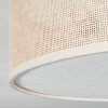 Foggia Deckenleuchte 40 cm Nickel-Matt, 3-flammig