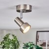 Edain Deckenleuchte LED Chrom, Nickel-Matt, 1-flammig