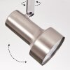 Edain Deckenleuchte LED Chrom, Nickel-Matt, 3-flammig