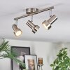 Edain Deckenleuchte LED Chrom, Nickel-Matt, 3-flammig