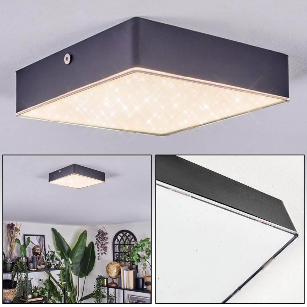 Esmar Deckenleuchte LED Schwarz, 1-flammig main product photo