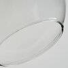 Apedo Deckenleuchte Glas 20 cm Klar, 1-flammig