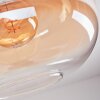 Apedo Deckenleuchte Glas 30 cm Bernsteinfarben, Klar, 1-flammig