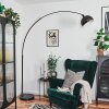 Baloca Stehleuchte 27 cm Chrom, Schwarz, 1-flammig