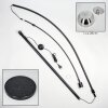 Baloca Stehleuchte 27 cm Schwarz, 1-flammig