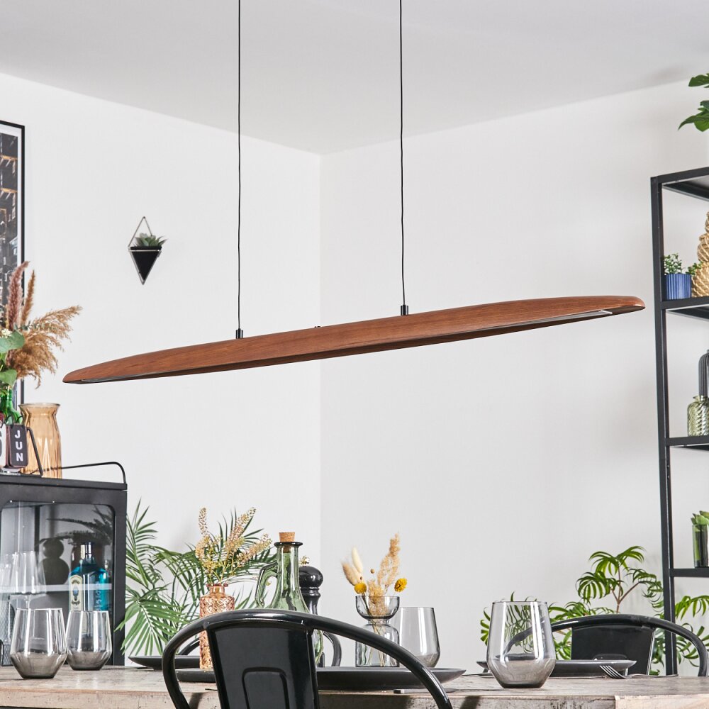 Fugelsta Pendelleuchte LED Schwarz, 1-flammig