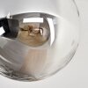 Gastor Deckenleuchte Glas 15 cm Bernsteinfarben, Klar, Rauchfarben, 3-flammig