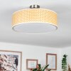 Foggia Deckenleuchte 40 cm Nickel-Matt, 3-flammig