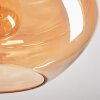 Mertola Deckenleuchte Glas 35 cm Bernsteinfarben, 1-flammig
