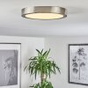 Finsrud Deckenleuchte LED Nickel-Matt, 1-flammig