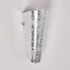 Acerra Wandleuchte Silber, 1-flammig
