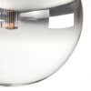 Chehalis Deckenleuchte Glas 12 cm Bernsteinfarben, Klar, Rauchfarben, 5-flammig