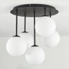 Chehalis Deckenleuchte Glas 15 cm Weiß, 5-flammig
