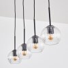Koyoto Hängeleuchte Glas 15 cm Klar, 4-flammig