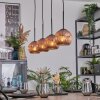 Ripoll Hängeleuchte Glas 15 cm Kupferfarben, 4-flammig