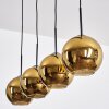Koyoto Hängeleuchte Glas 20 cm Gold, 4-flammig