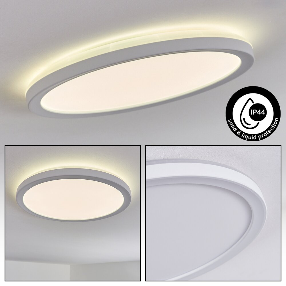 Qadir Außendeckenleuchte LED Weiß, 1-flammig main product photo