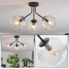 Ripoll Deckenleuchte Glas 15 cm Klar, 3-flammig