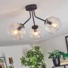 Ripoll Deckenleuchte Glas 15 cm Klar, 3-flammig