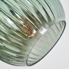 Koyoto Deckenleuchte Glas 15 cm Blau, Gold, Grün, 3-flammig