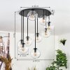 Gastor Deckenleuchte Glas 15 cm Klar, 9-flammig